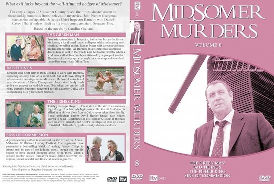 dvd cover Midsomer Murders 08