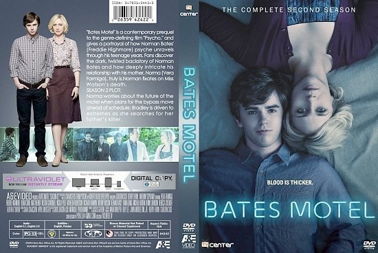 dvd cover Bates Motel