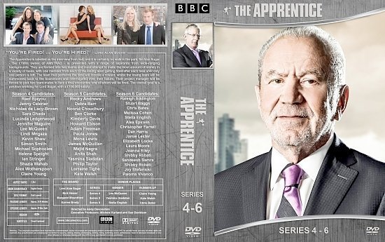 dvd cover The Apprentice S4 6 25mm