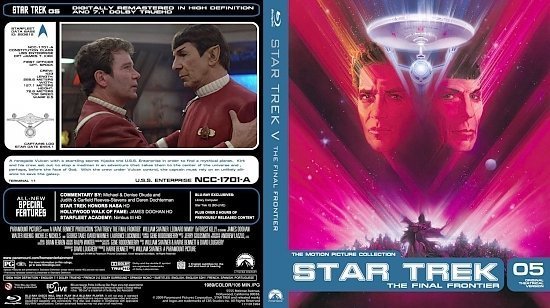dvd cover Star Trek 05 The Final Frontier