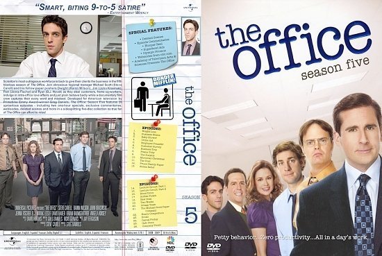 dvd cover Office S5