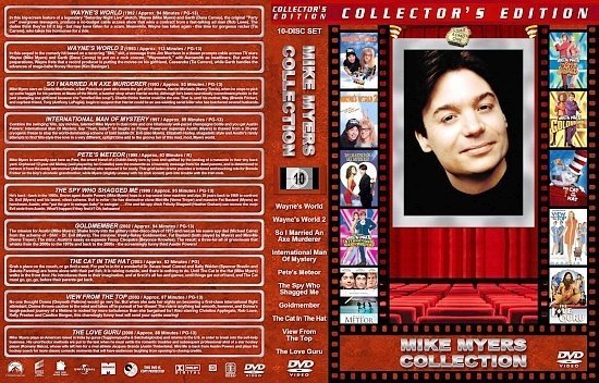dvd cover Mike Myers Collection