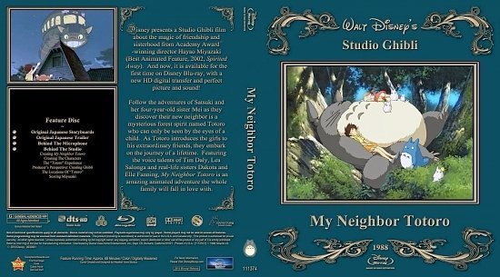 dvd cover My Neighbor Totoro