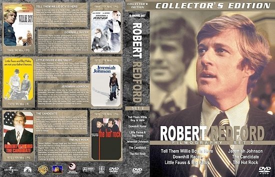 dvd cover Robert Redford Filmography Set 2