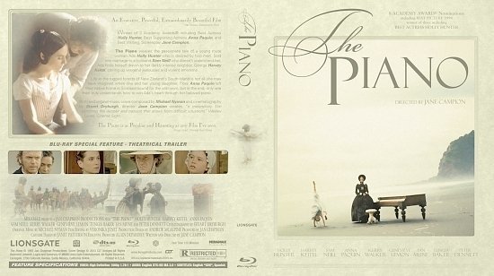 dvd cover The Piano
