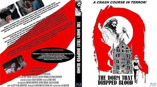 dvd cover The Dorm That Dripped Blood