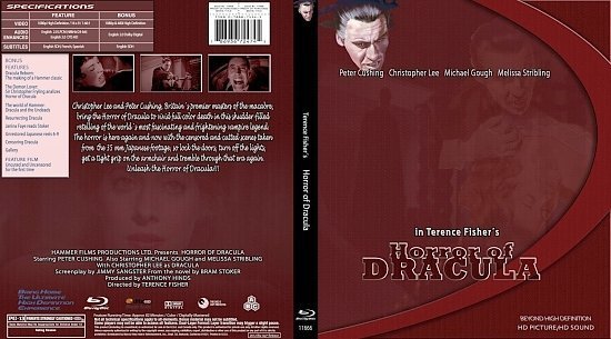 dvd cover Horror Of Dracula