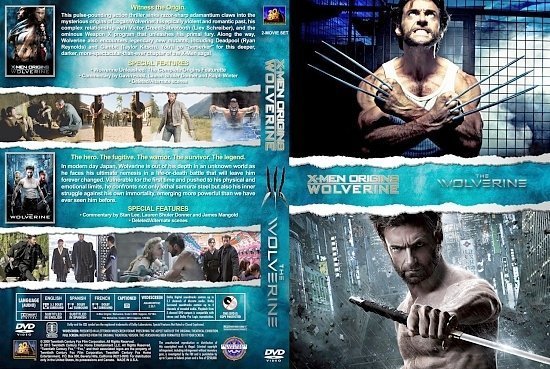 dvd cover The Wolverine Double Feature