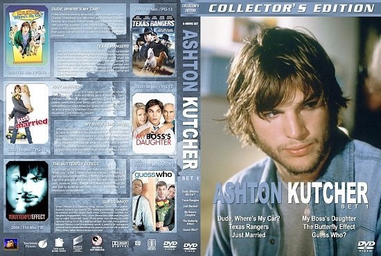 dvd cover Ashton Kutcher Collection