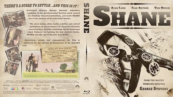 dvd cover Shane