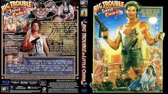 dvd cover Big Trouble In Little China