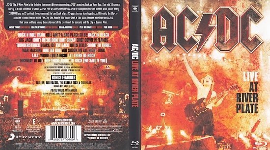 AC/DC: LIVE at River Plate (2011) Blu-Ray Cover 