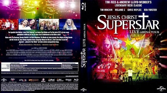 dvd cover Jesus Christ Superstar: LIVE Arena Tour Blu-Ray German