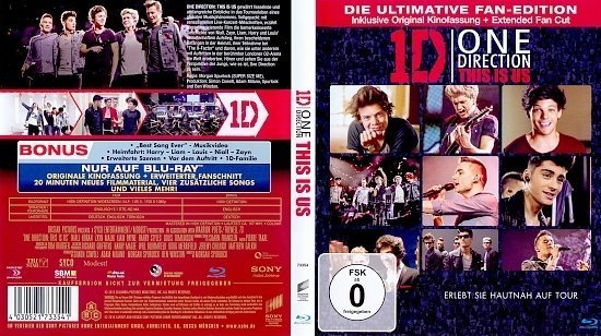 One Direction: This is us  Blu-Ray German 