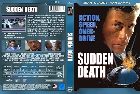 dvd cover Sudden Death (Jean-Claude Van Damme Collection) (1995) R2 German