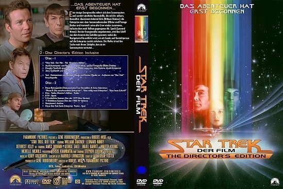 dvd cover Star Trek 1: Der Film (1979) R2 German