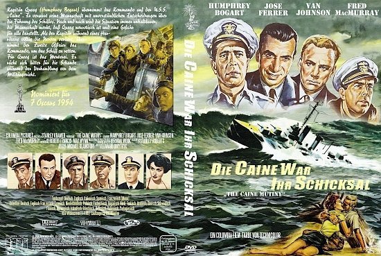 dvd cover Die Caine war ihr Schicksal (1954) R2 German