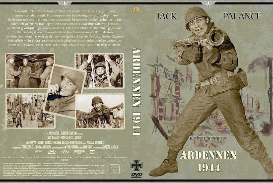 dvd cover Ardennen 1944 (1956) R2 German