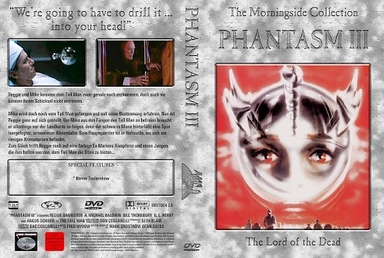 dvd cover Phantasm 3: Das BÃ¶se 3 (1994) R2 German