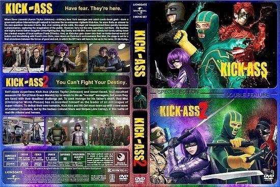 dvd cover Kick Ass Double Feature