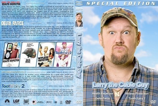 dvd cover Larry The Cable Guy Collection