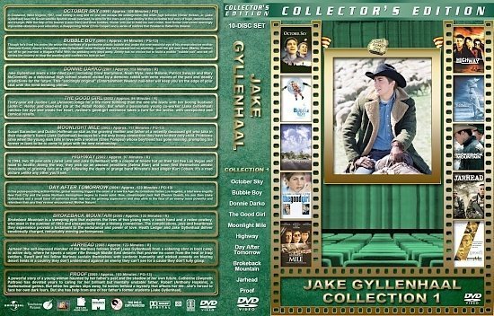 dvd cover Jake Gyllenhaal Collection