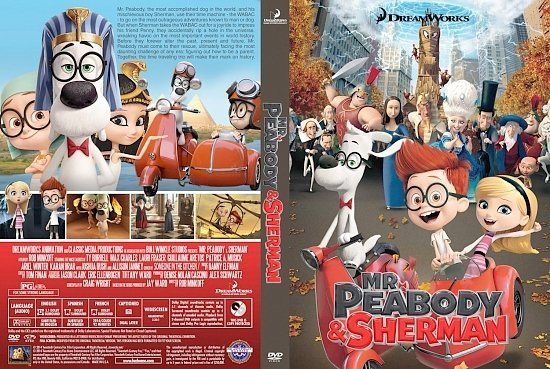dvd cover Mr Peabody & Sherman