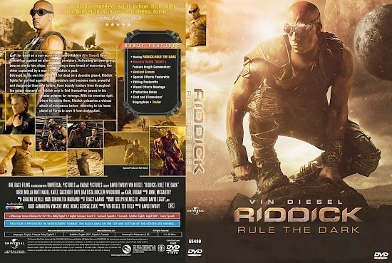 dvd cover Riddick Rule The Dark