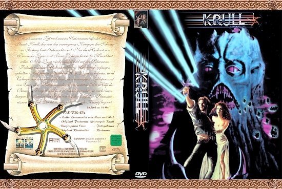 dvd cover Krull (1983) R2 German