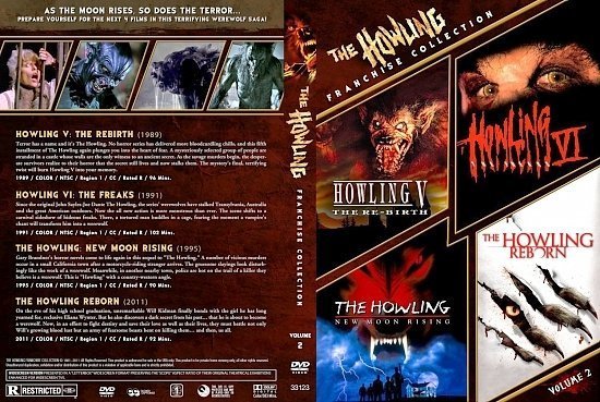 dvd cover The Howling Franchise Collection