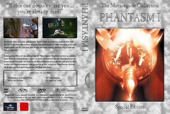 dvd cover Phantasm 1: Das BÃ¶se 1 (1979) R2 German