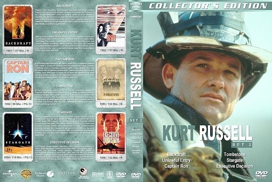 dvd cover Kurt Russell Collection