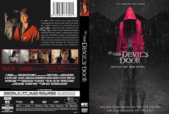 dvd cover At the Devil's Door Custom GERMAN