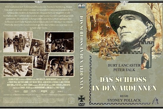dvd cover Das Schloss in den Ardennen (1969) R2 German