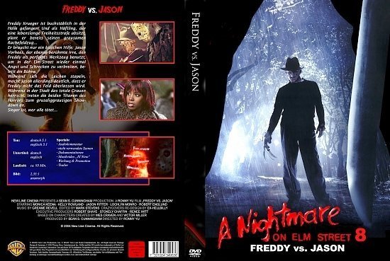 dvd cover A Nightmare on Elm Street 7: Wes Craven's New Nightmare (1994) R2 German