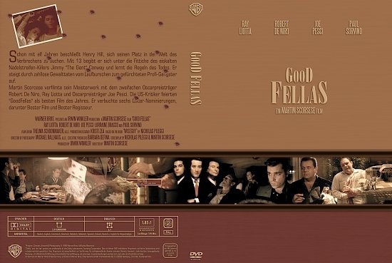dvd cover Good Fellas (Gangster Collection) (1990) R2 German