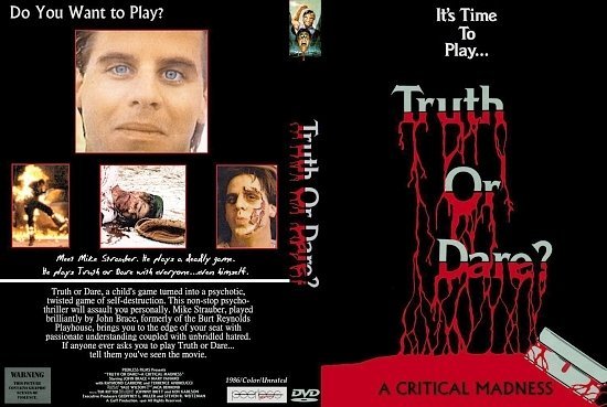 dvd cover Truth Or Dare? A Critical Madness
