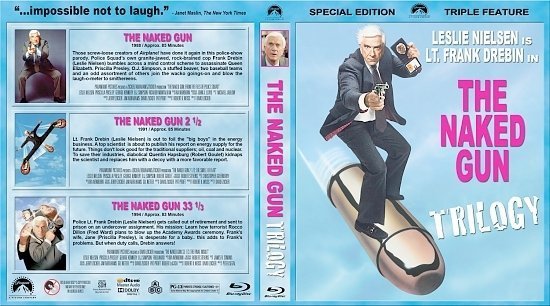 dvd cover Naked Gun Trilogy