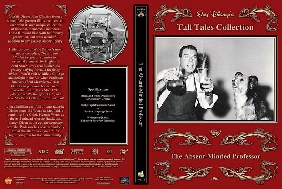 dvd cover Absent Minded RW B W