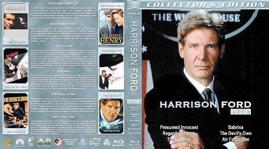 dvd cover Harrison Ford Collection Set 2