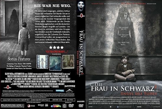 dvd cover Die Frau in Schwarz 2: Engel des Todes Custom GERMAN