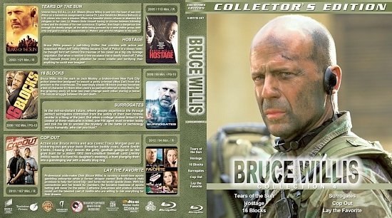 dvd cover Bruce Willis Collection 4