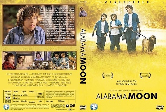 dvd cover alabama moon 2009 R1 CUSTOM cover
