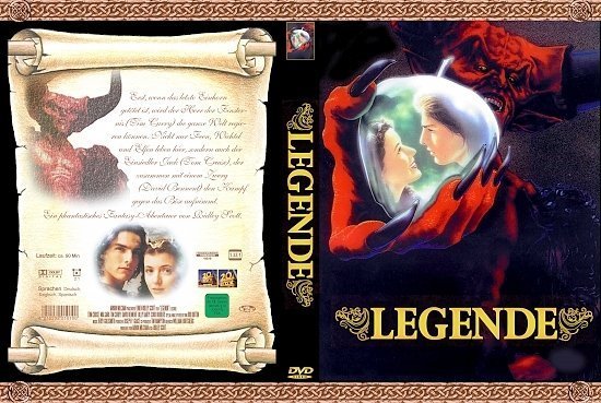 dvd cover Legende (1986) R2 German