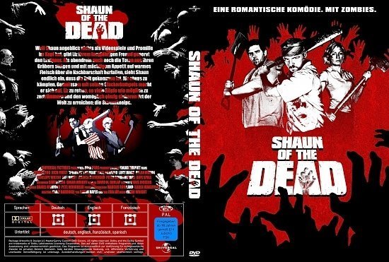 dvd cover Shaun of the Dead (2004) R2 German
