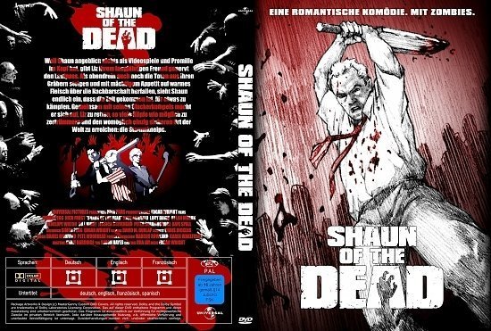 dvd cover Shaun of the Dead (2004) R2 German