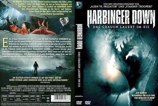 dvd cover Harbinger Down R2 GERMAN