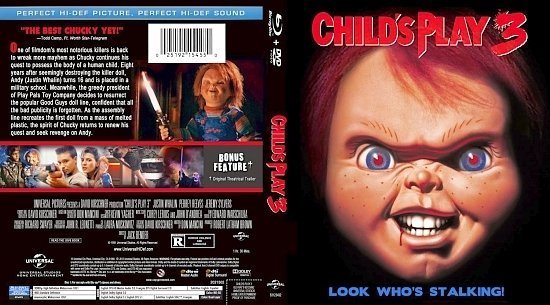 dvd cover Child's Play 3