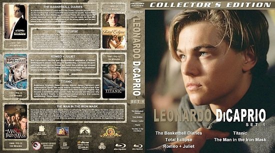 dvd cover Leonardo DiCaprio Collection Set 1