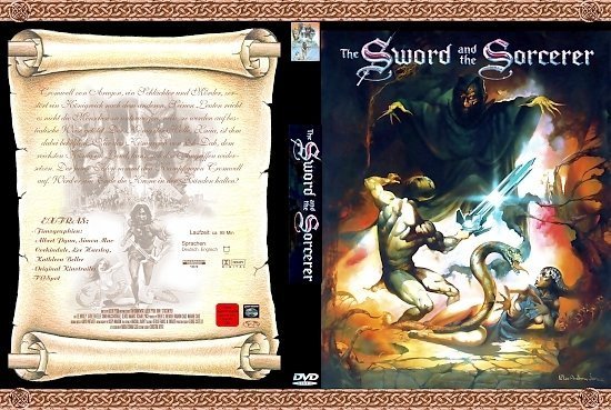 dvd cover The Sword and the Sorcerer (1982) R2 German